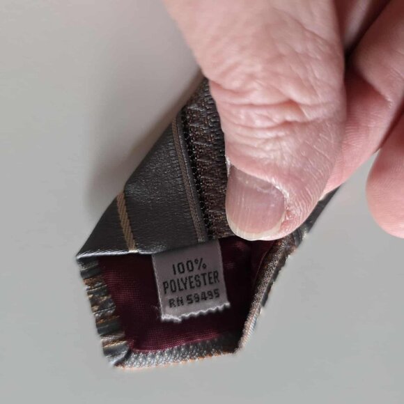 EUC Burdines Classic Vintage Tie - Picture 2 of 5